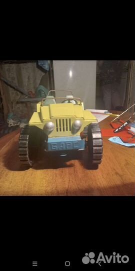 Игрушка СССР. Багги. Машинка железная