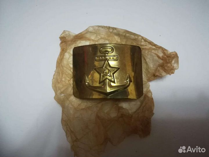 Пряжки для ремня армейские и флотские СССР