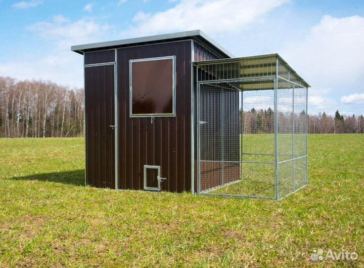 Выгул для Домика теплоисухо на 45 кур