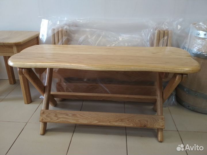 Раскладная дубовая мебель для дома и дачи