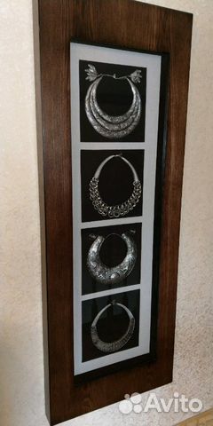 Панно mart gallery 4 старинных ожерелья
