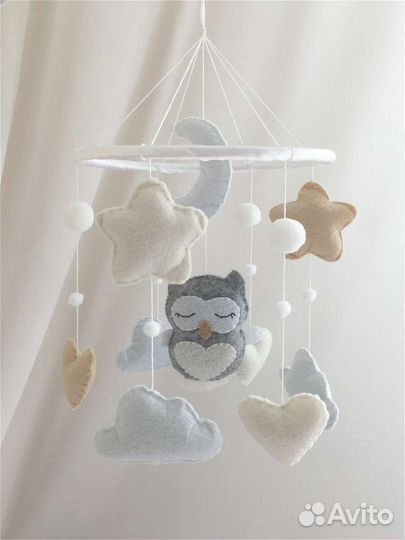 Детские мобили ручной работы на заказ