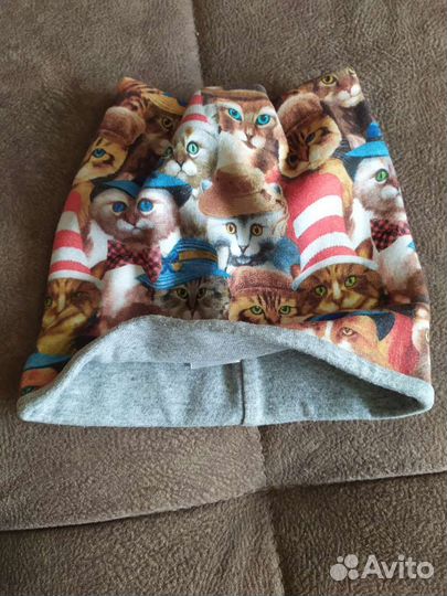 Комплект шапка и снуд