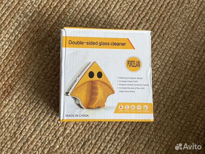 Щетка для мытья окон Double-side Glass Cleaner