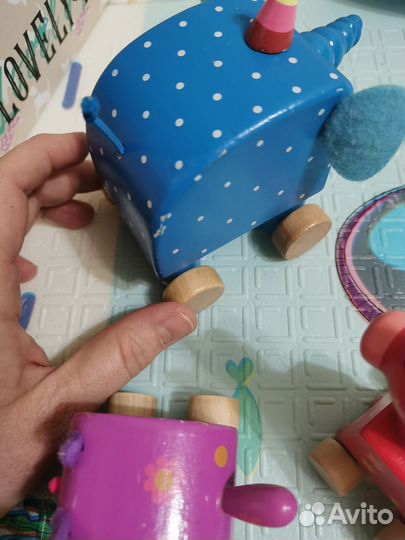 Игрушки деревяшки из мультфильма