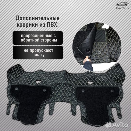 3D коврики из премиум экокожи Changan UNI-T