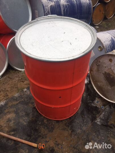 Бочка металл стальные 80, 206 литров Пищевая