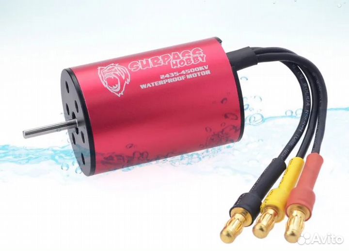 Бесколлекторный мотор Surpass Hobby 2435 3300kv дл