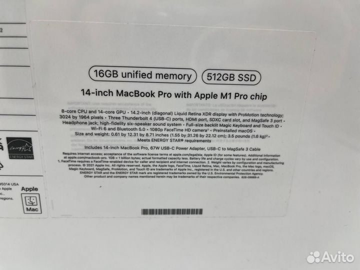 Ноутбук Apple MacBook Pro 14