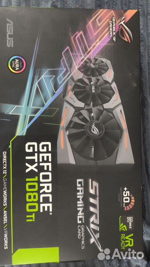 Asus GeForce gtx 1080ti strix
