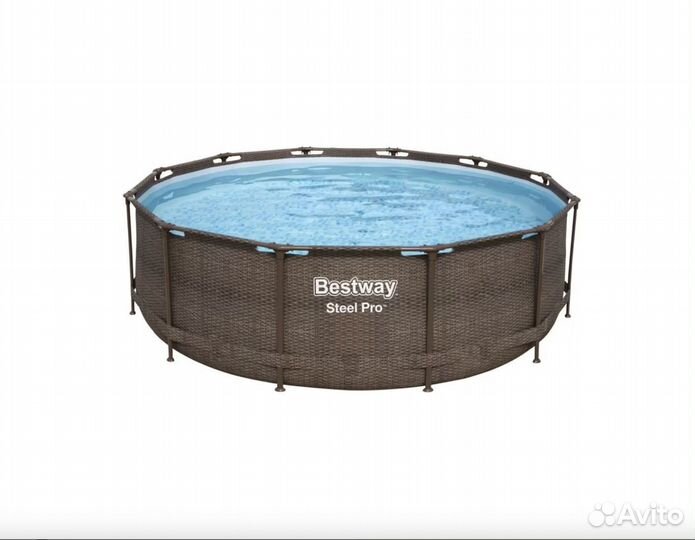 Каркасный бассейн Bestway Steel pro 305х305х100 см