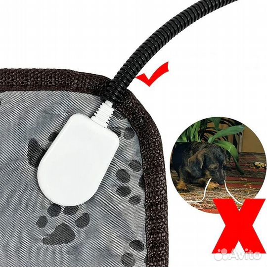 Электрическая грелка для животных большая