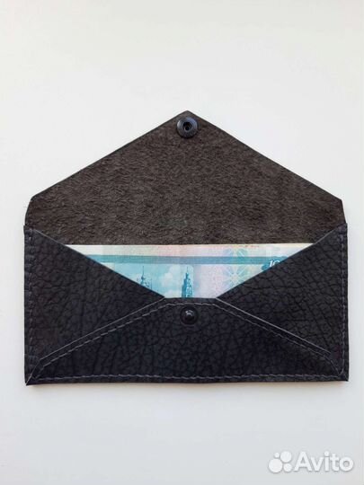 Конверт подарочный для денег из натуральной кожи