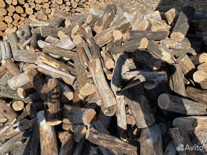 Дрова дубовые сухие