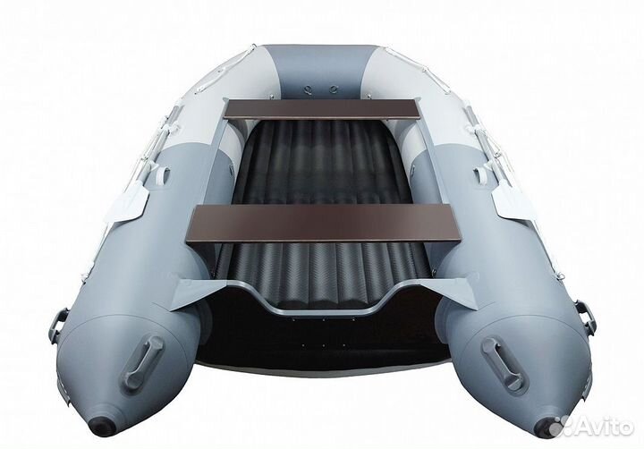 Надувная лодка gladiator E420S светло/темно-серый