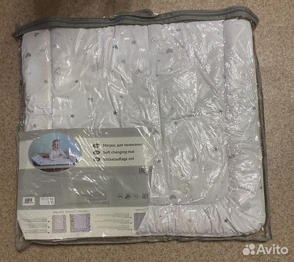 Матрас для пеленального столика