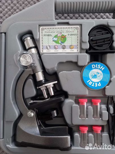 Микроскоп в кейсе Edu-toys, новый