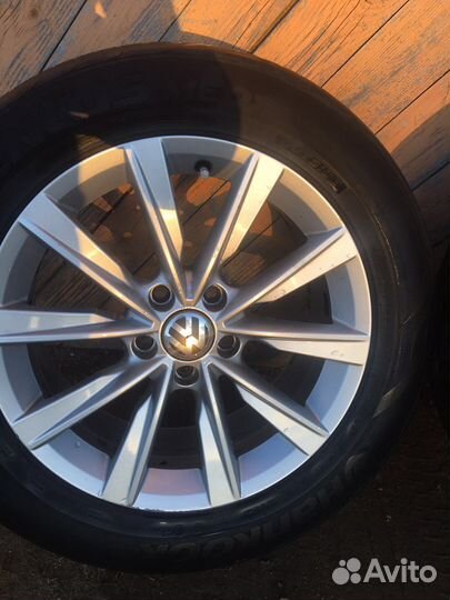 Колеса летние r17 5 112