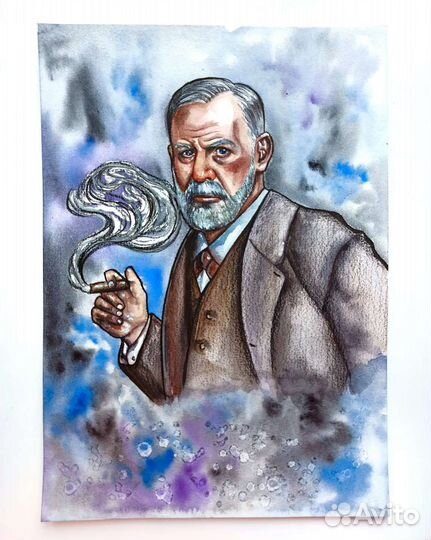 Картина акварель