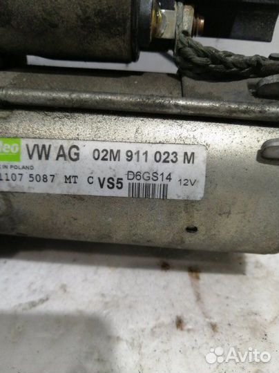 Стартер Volkswagen Passat B6 2005-2010