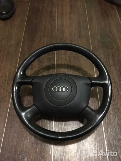 Руль с подушкой на Ауди-а6 с5