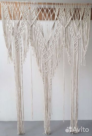 Свадебный декор макраме