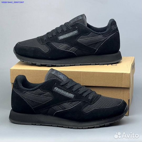 Кроссовки Reebok Classic Black (Арт.86962)