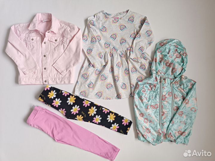Пакет одежды для девочки 98 104