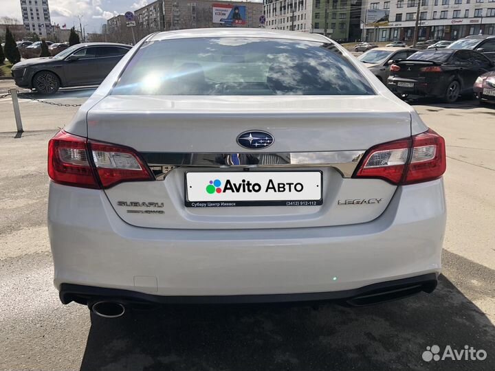 Subaru Legacy 2.5 CVT, 2019, 109 882 км