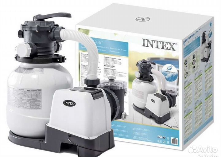 Песочный насос-фильтр intex 26646 6000 Л/Ч