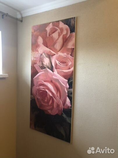 Картина алмазная вышивка мозаика цветы розы