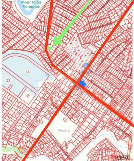 Участок 5 сот. (СНТ, ДНП)