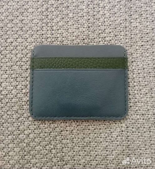 Картхолдер из натуральной кожи ручной работы