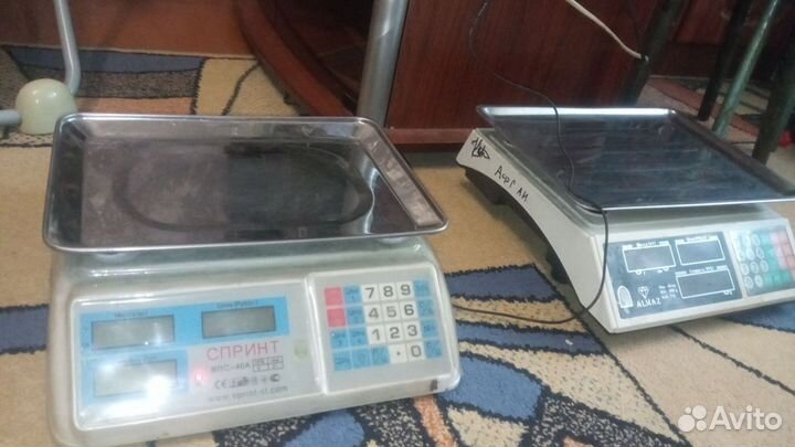 Весы торговые электронные