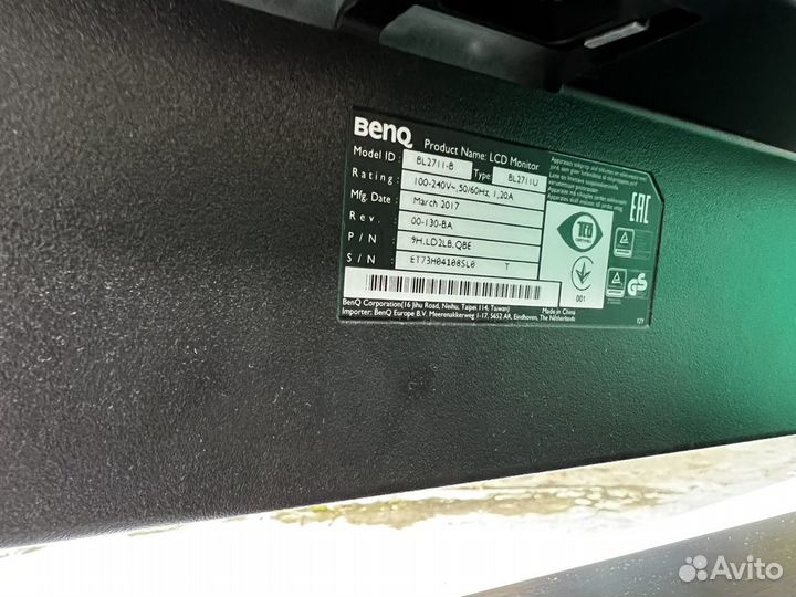 Монитор Монитор BenQ, BL2711U, 27