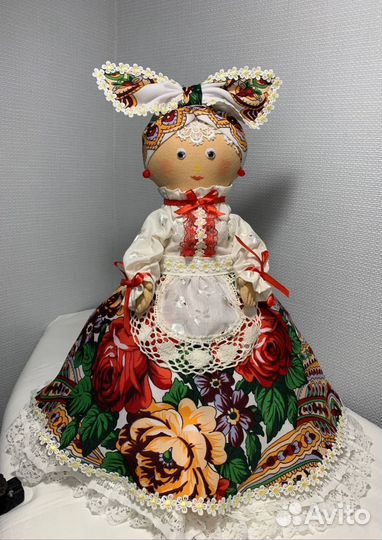 Кукла грелка на чайник