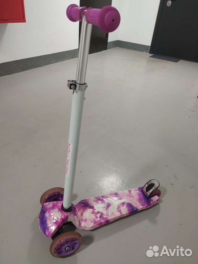 Самокат детский трехколесный