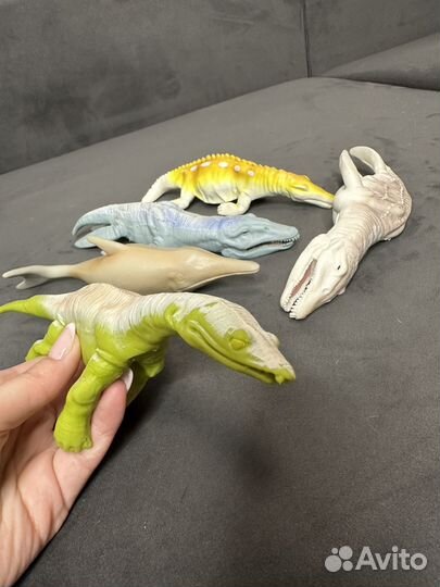 Фигурки DeAgostini Морские динозавры и Ко макси