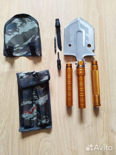 Лопата туристическая складная