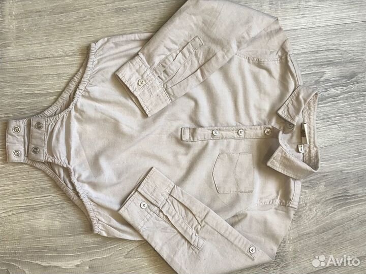 Боди, рубашка-боди