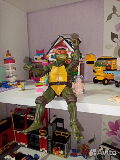 Игрушки фигурки Черепашки ниндзя. микидонирафлео