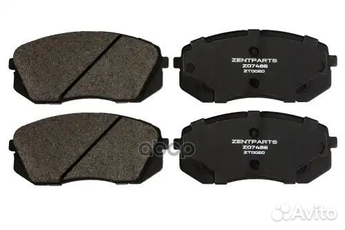 Колодки дисковые передние Hyundai ix35 10, KIA