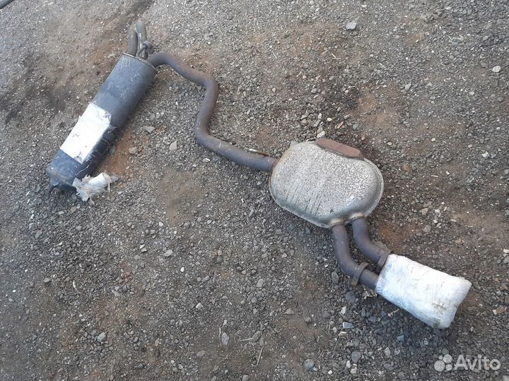 Выхлоп глушитель Mercedes w210