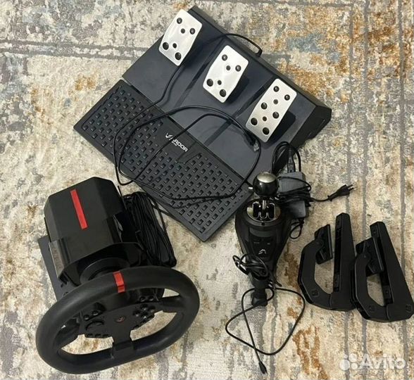 Игровой руль ardor gaming Silverstone черный