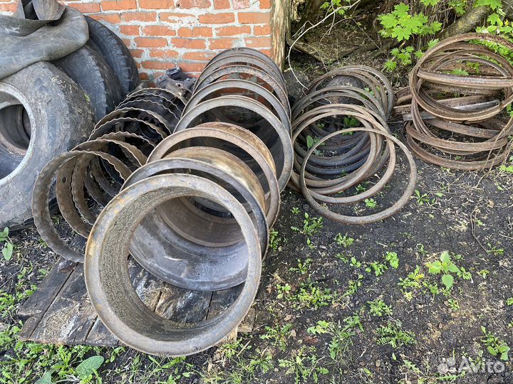 Диски под клинья на камаз бу