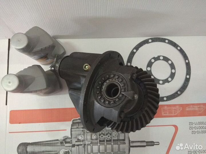 Редуктор на Газель 3302 с механической блокировкой