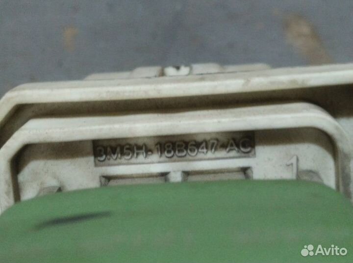 Реостат печки Ford Focus 2 седан 1.8 2006