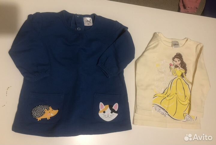 Майки рубашкиПакет одежды на девочкуразмер 84