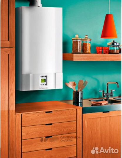 Газовый котел DE Dietrich 2конт. 24кВт, турбо