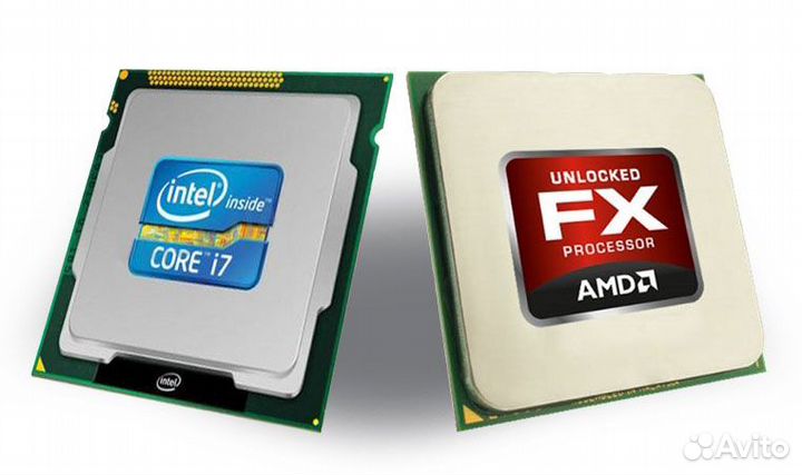 Процессоры intel и AMD